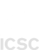 Black and white ICSC logo