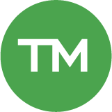 Trademark circle logo mark